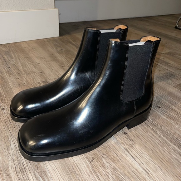 Sandro leather boots - Picture 1 of 5